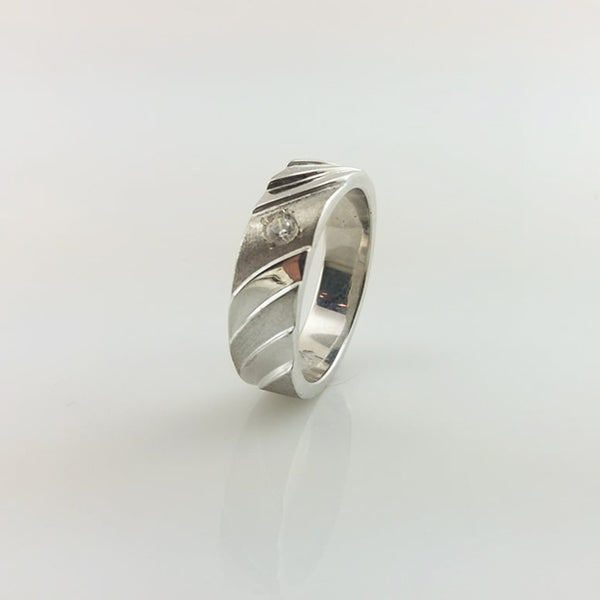 Gents Band in Shiny & Matt Finished-1535 (6239968460983)