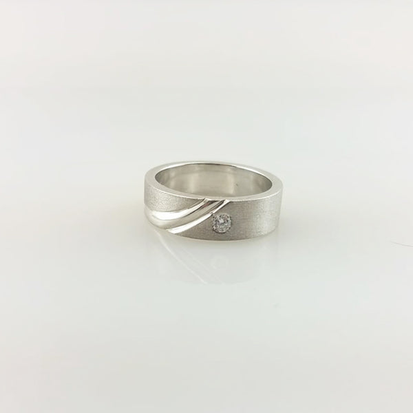 Gents Band in Shiny & Matt Finished-0 (6239968395447)
