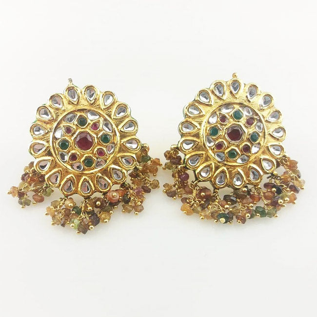Earrings in Kundan-0 (6239964790967)