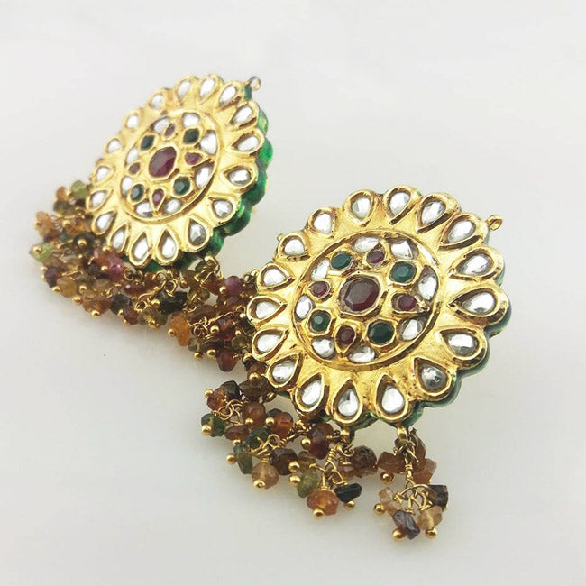 Earrings in Kundan-1398 (6239964790967)
