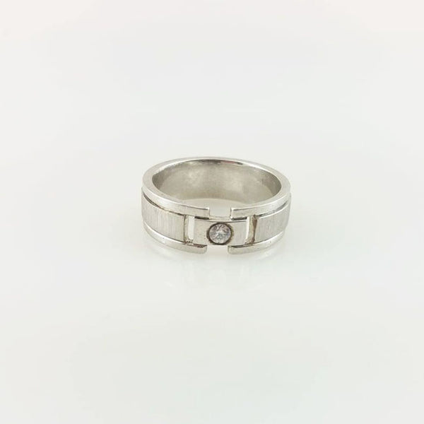 Gents Band With Zircon-0 (6239965446327)