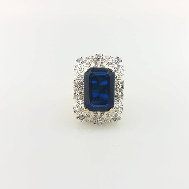 Ring in Blue Onyx-0 (6240011124919)