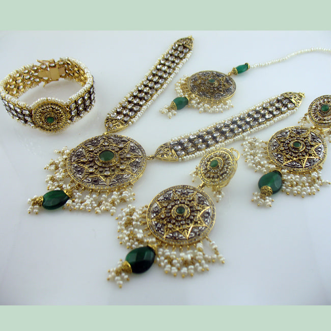 bridal necklace set in jade-0 (6239935234231)