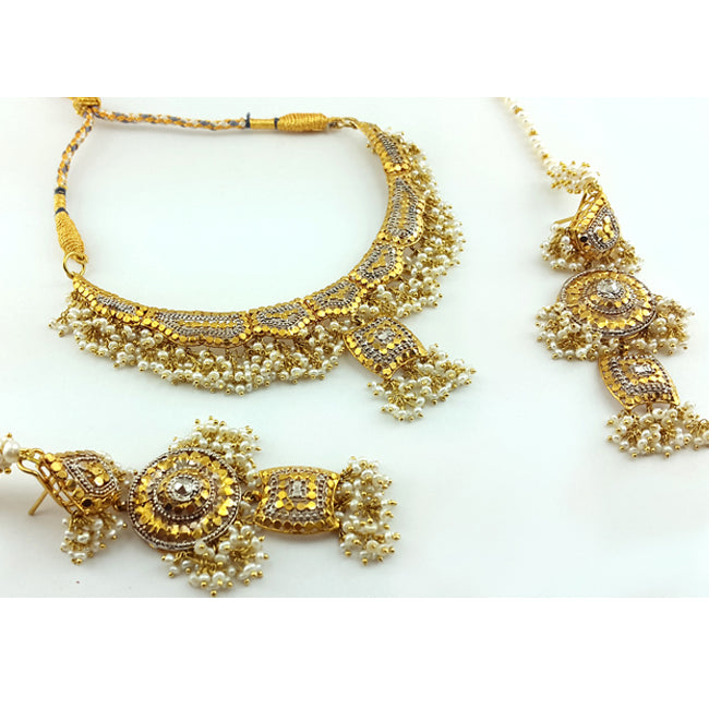 Pearl Necklace Set-0 (6239950176439)