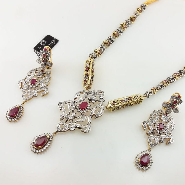 Necklace set in chetum.-0 (6239964135607)