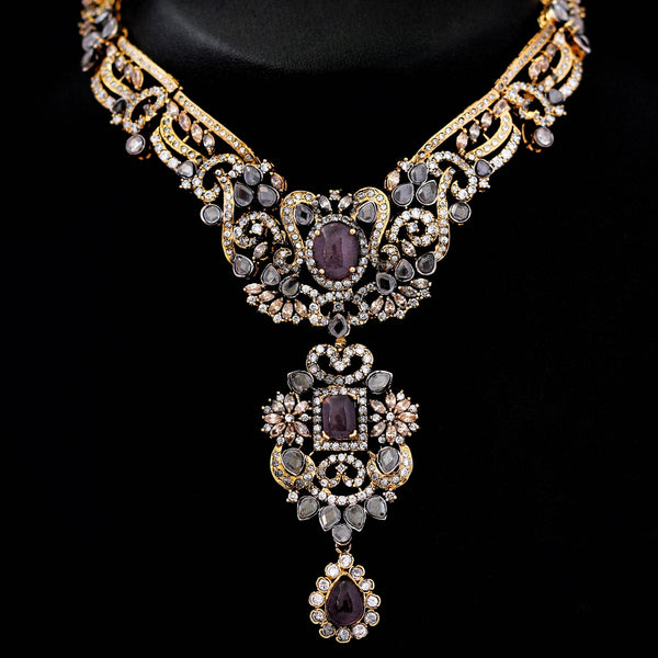 Necklace Set in Falsa stone (6239994708151)